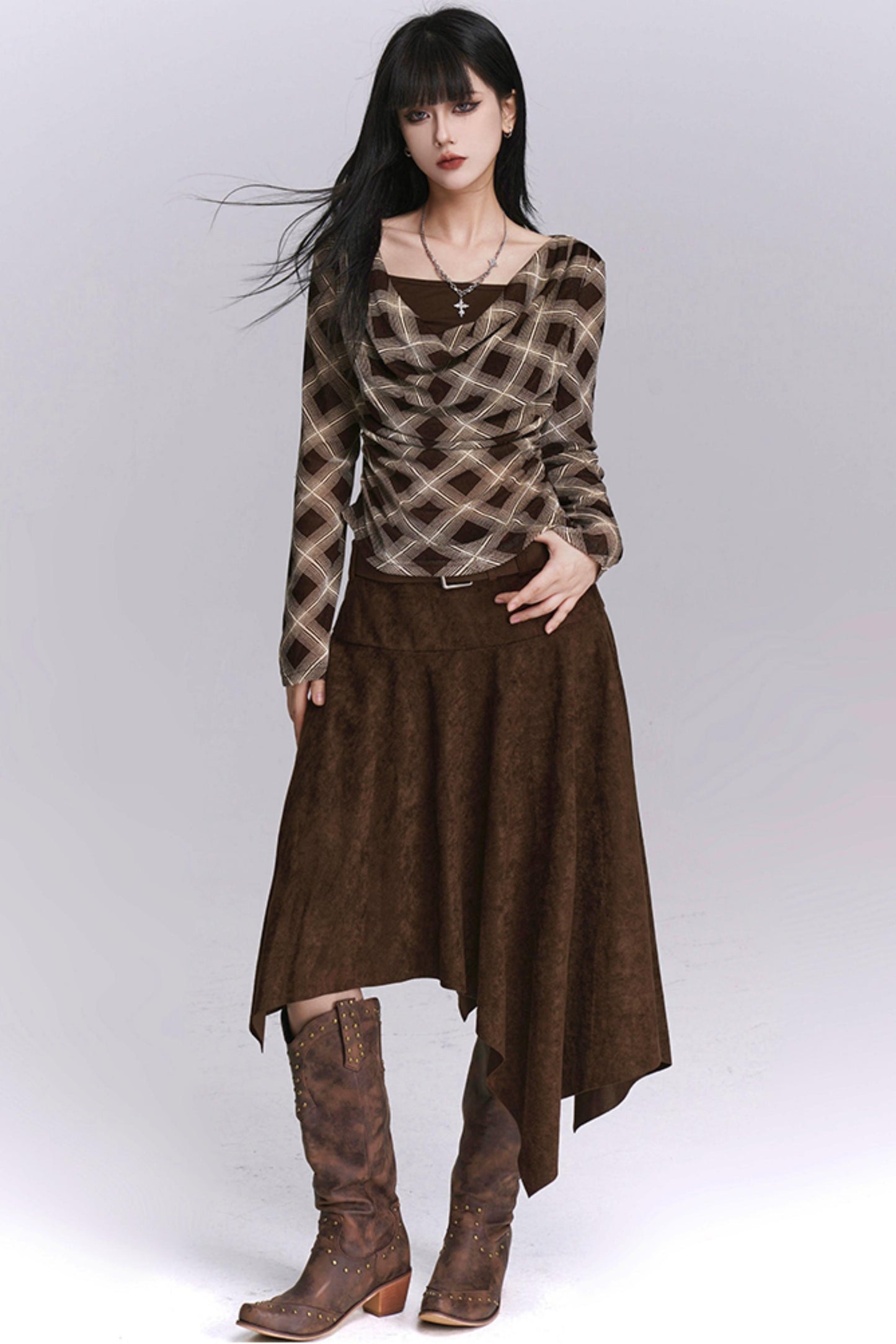 Autumn Suede Skirt