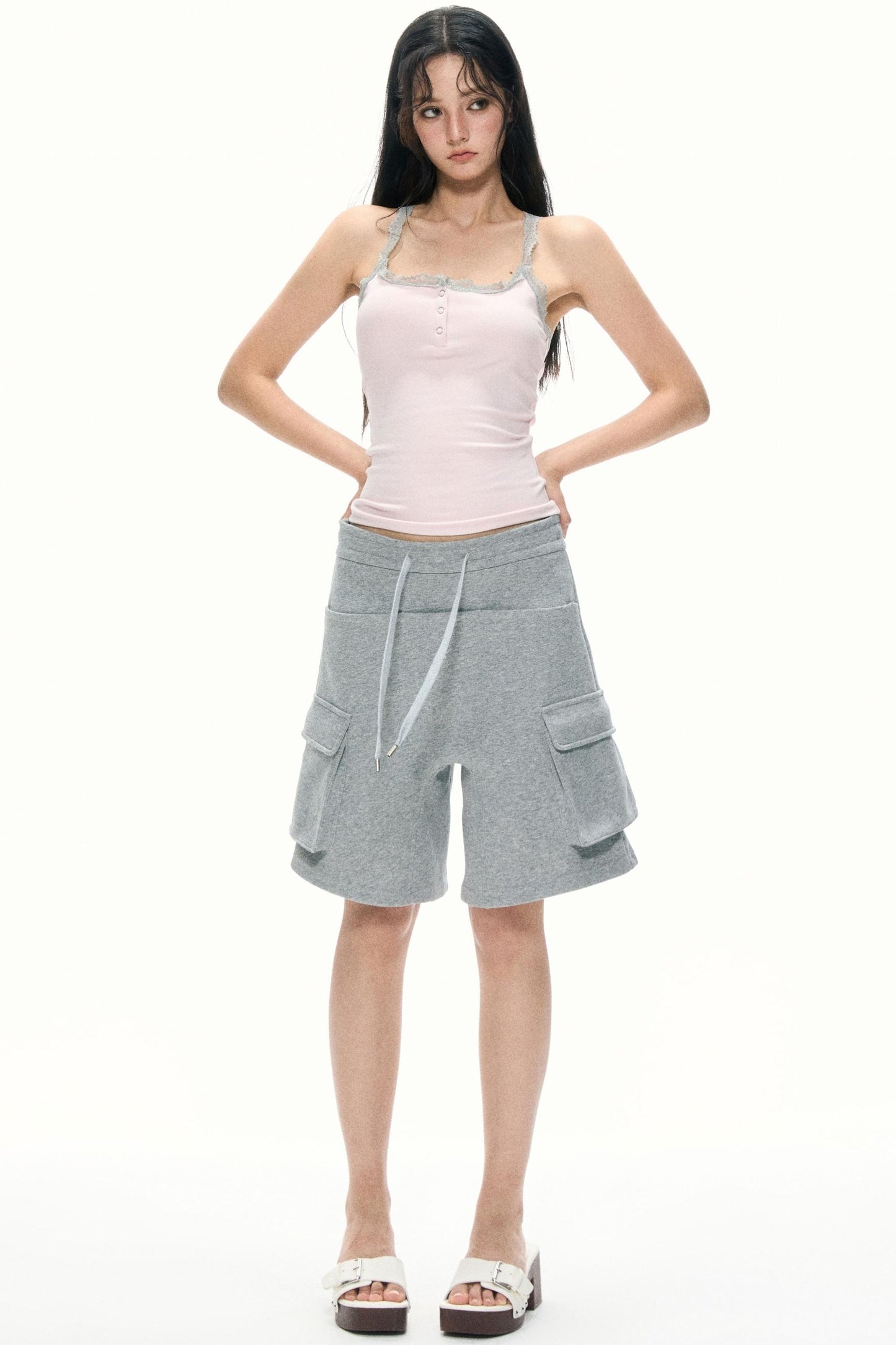 Summer Wide-Leg Shorts