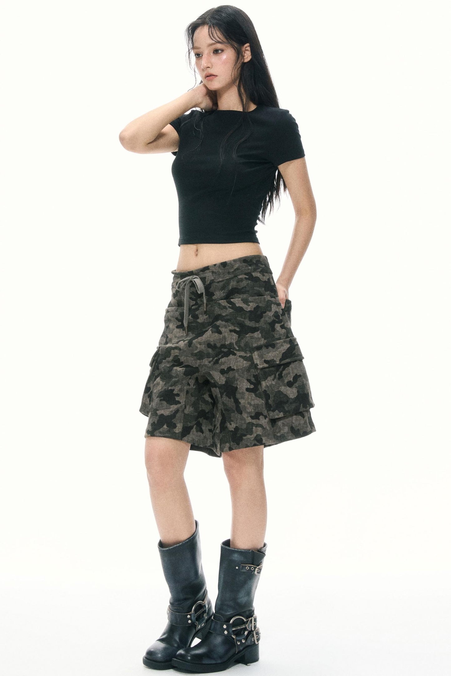 Summer Wide-Leg Shorts