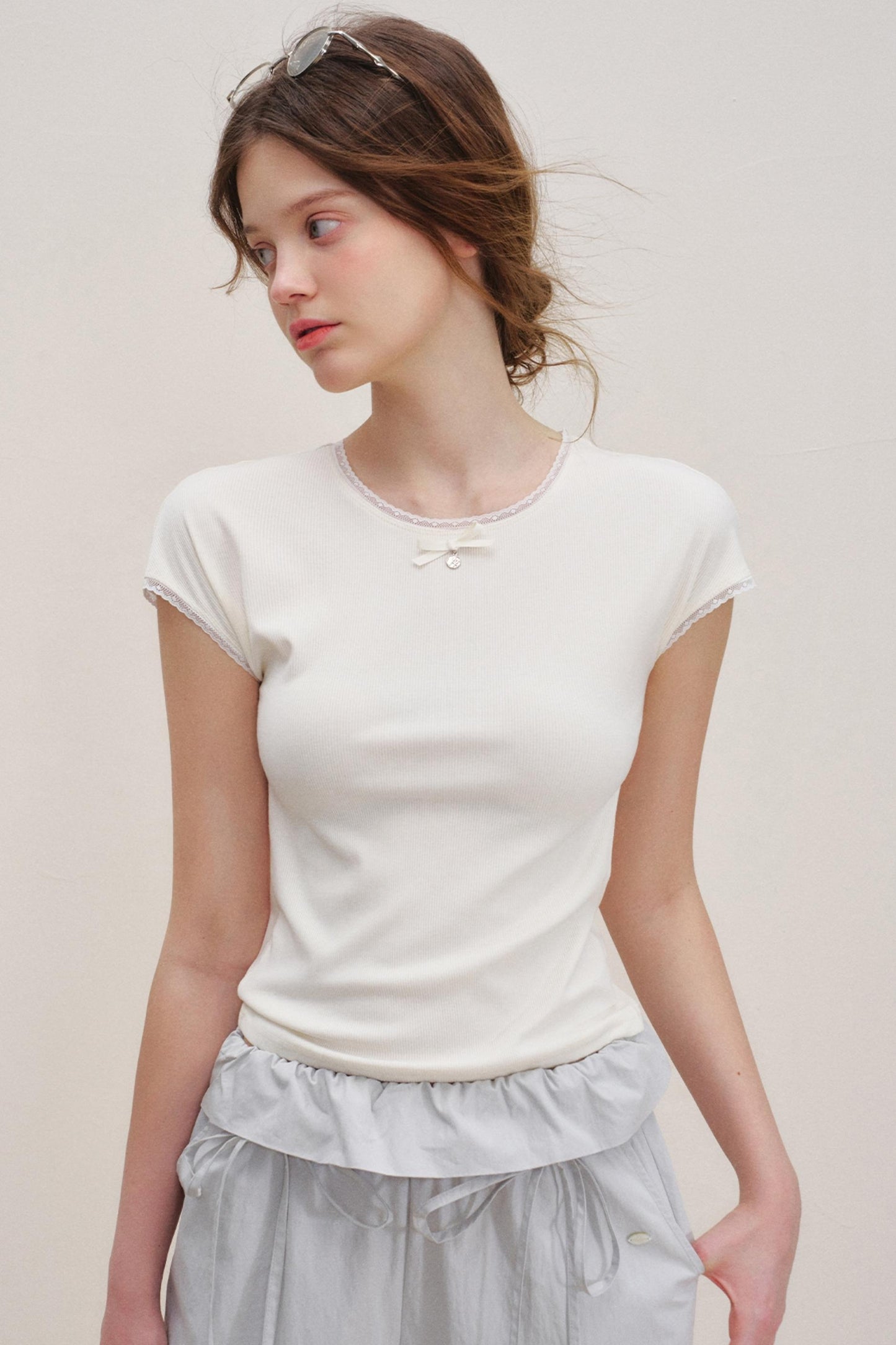 Blokette Floral Lace T-Shirt