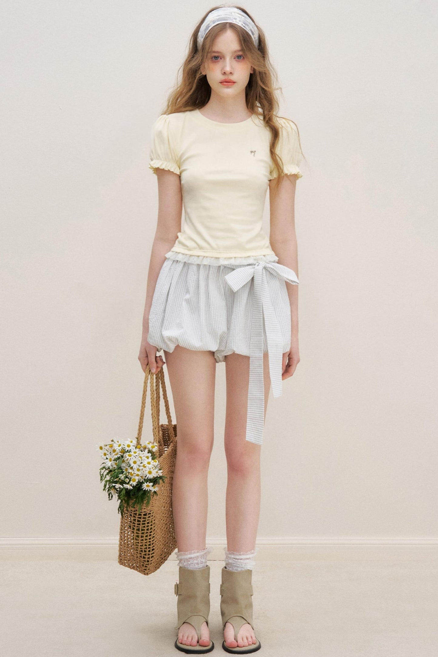 Striped Bloomers Skirt