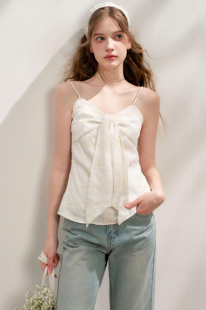 French Lace Flare Jeans