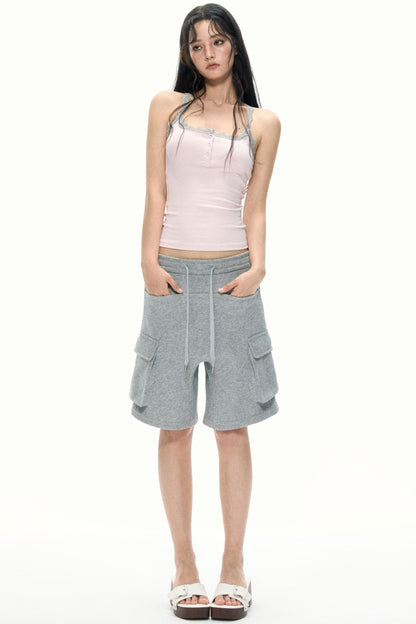 Summer Wide-Leg Shorts