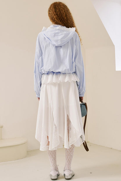 Summer Lace Fishtail Skirt