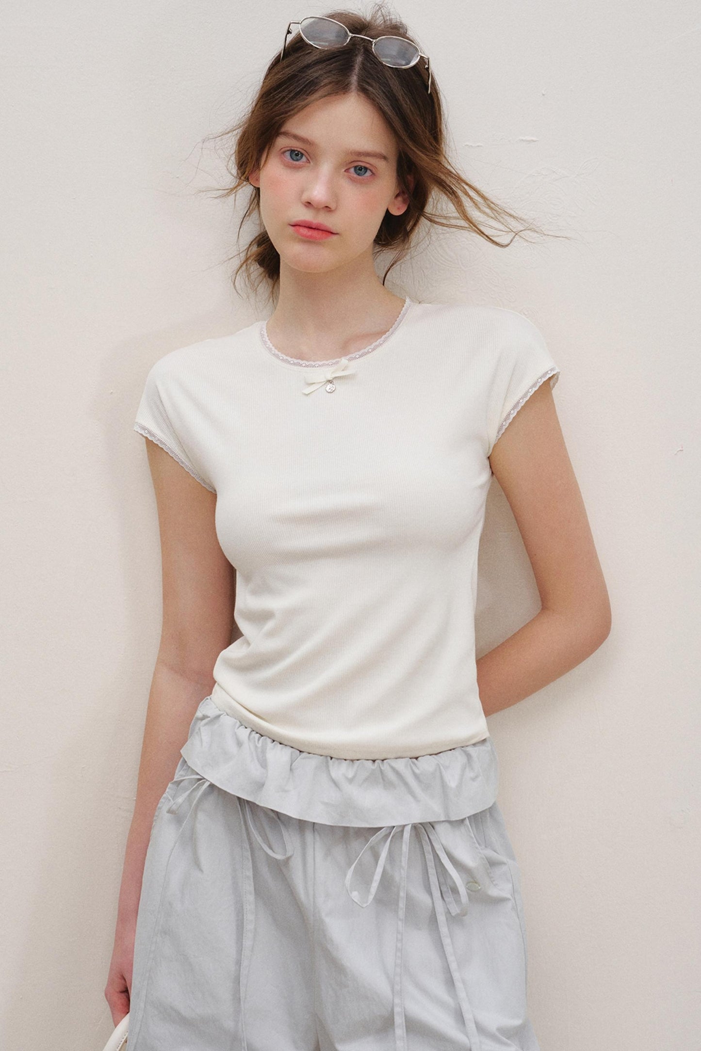 Bow Tie Casual Pants