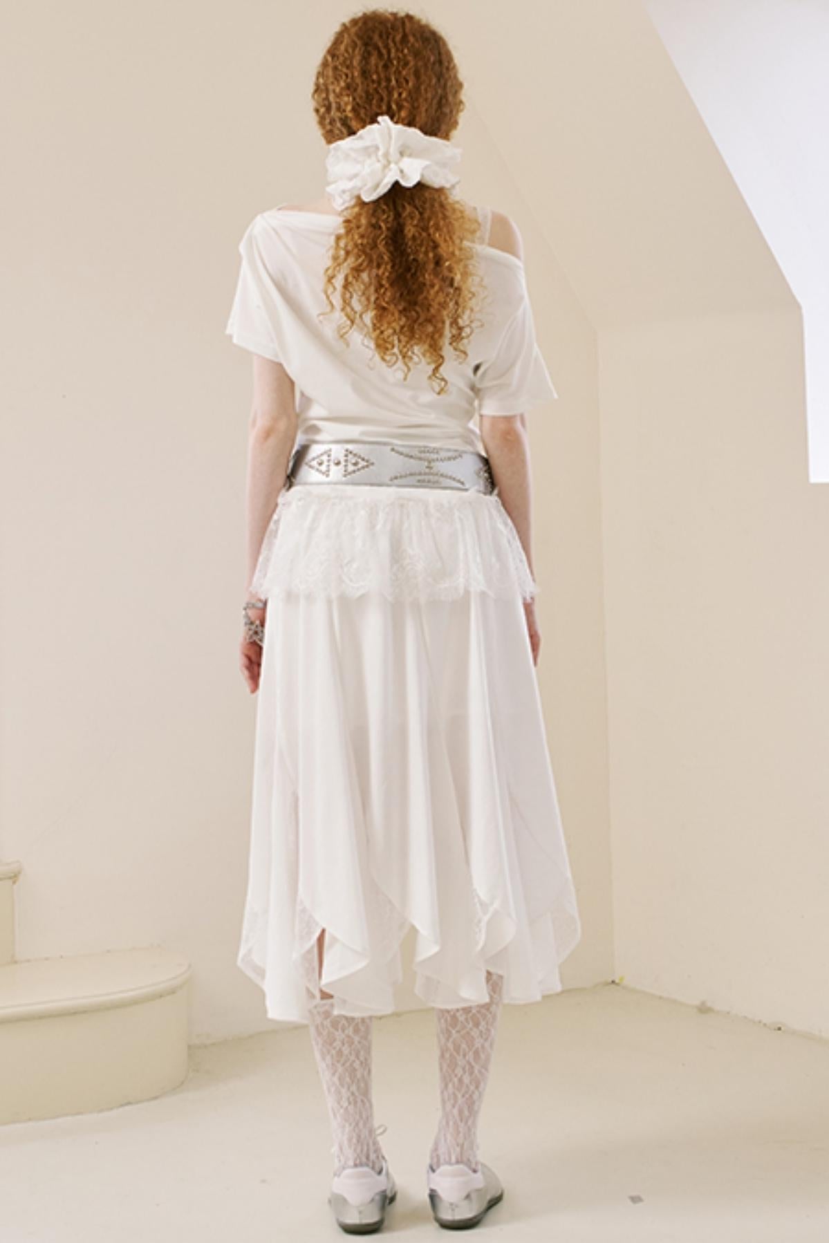 Summer Lace Fishtail Skirt