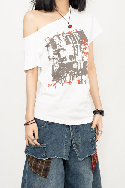Asymmetrical Spice Tee