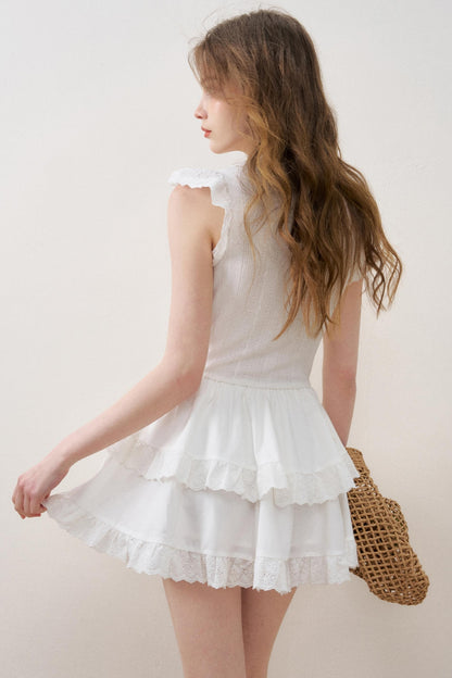 Velvet Lace Sleeve Dress