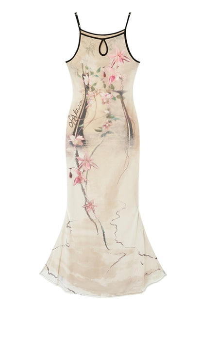 Zen Double Orchid Dress