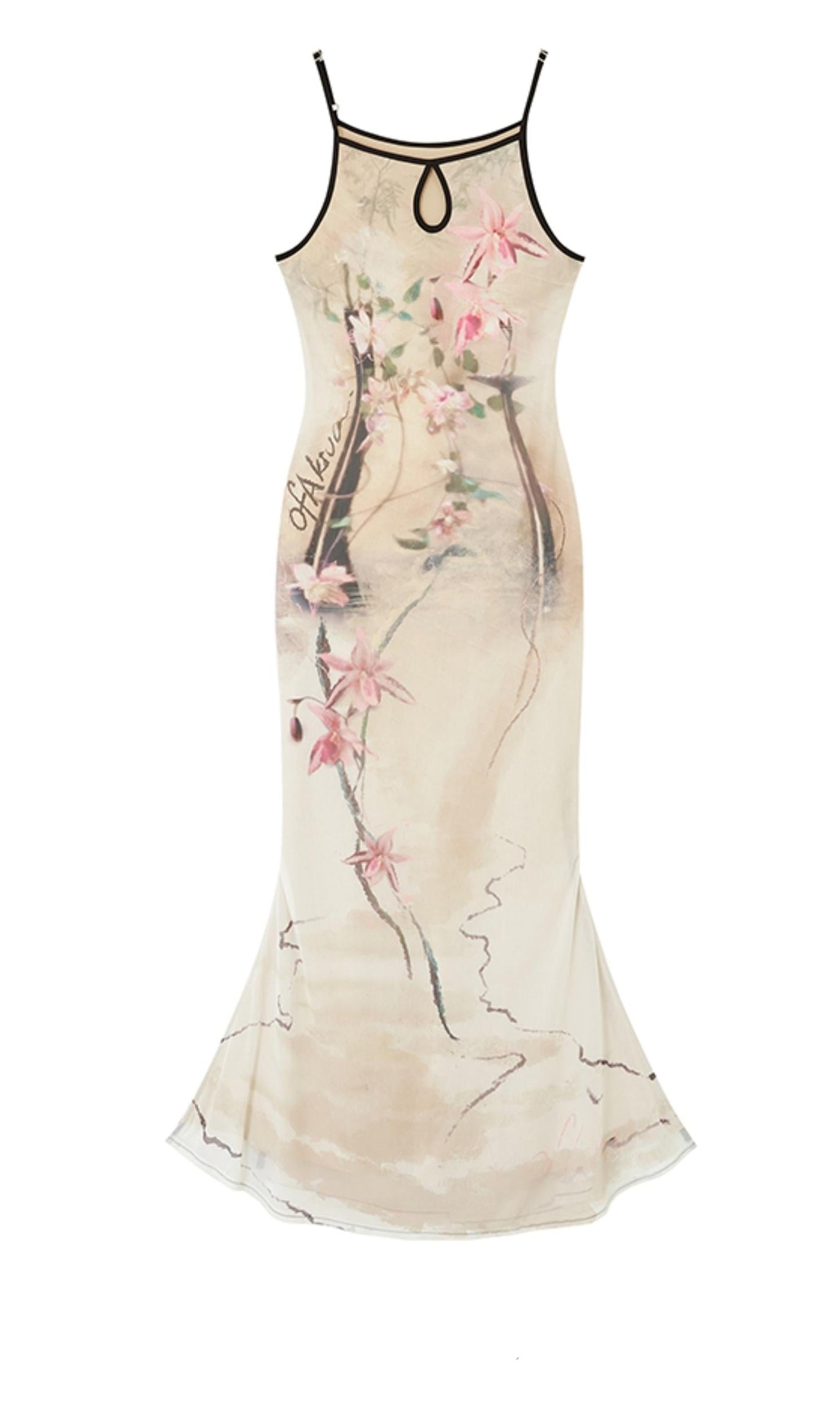 Zen Double Orchid Dress