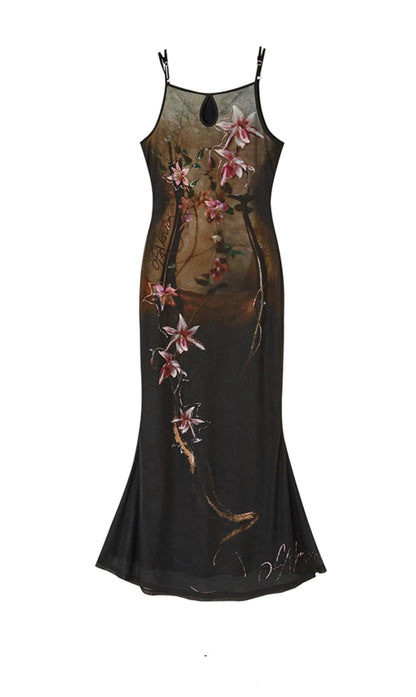Zen Double Orchid Dress