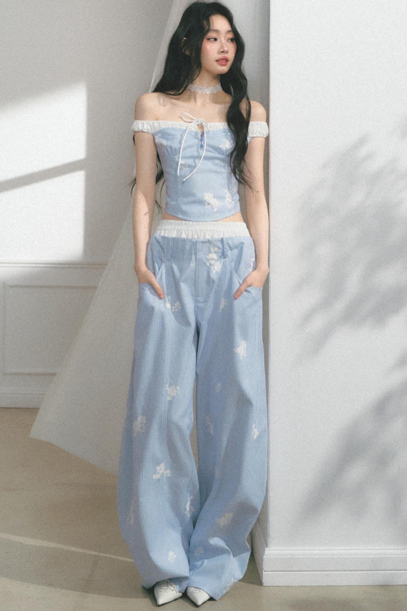 Bloom Camisole & Pants Set-Up