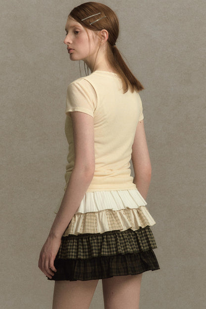 Slim Round Graphic Tee