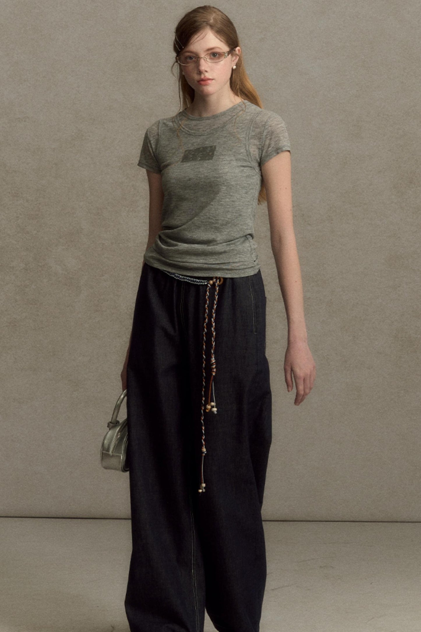 Slim Round Graphic Tee