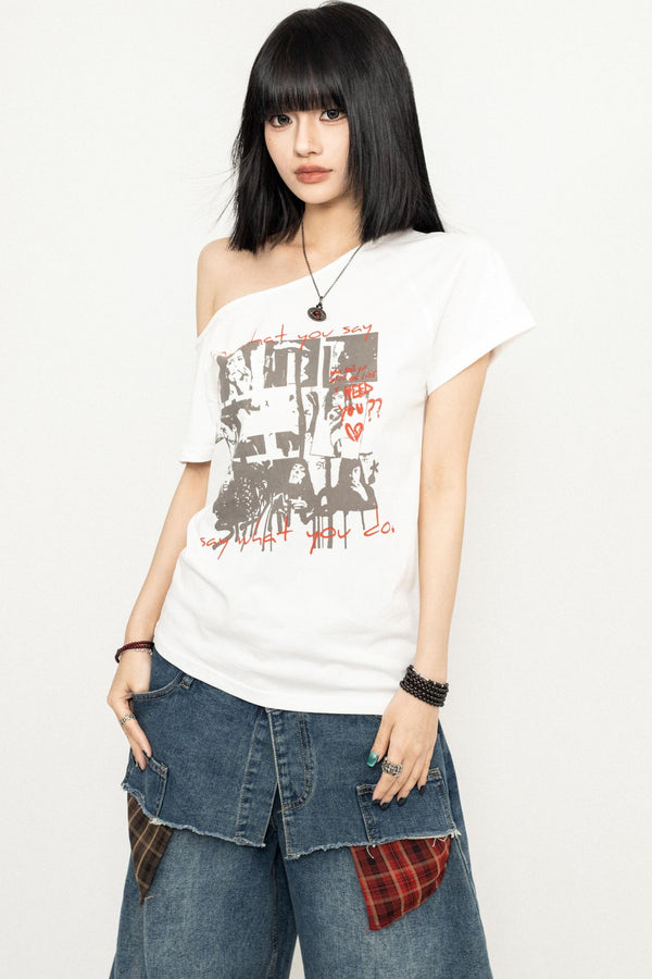 Asymmetrical Spice Tee
