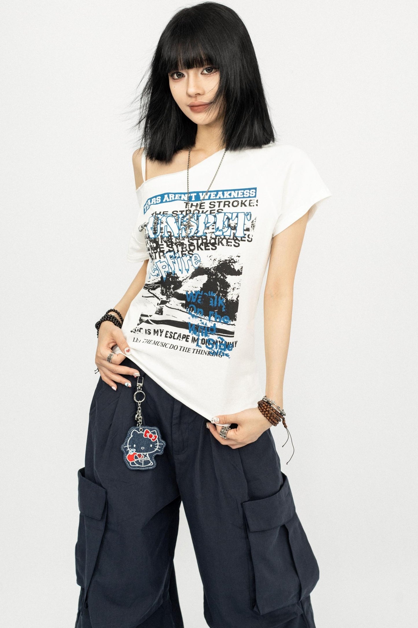 American Retro Summer Slim Top