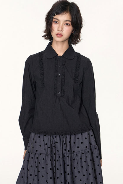 Casual Crew Neck Top