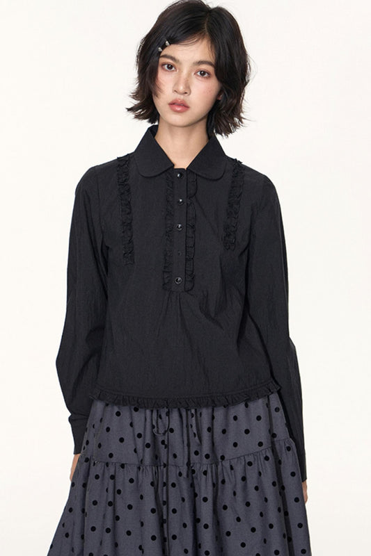 Casual Crew Neck Top