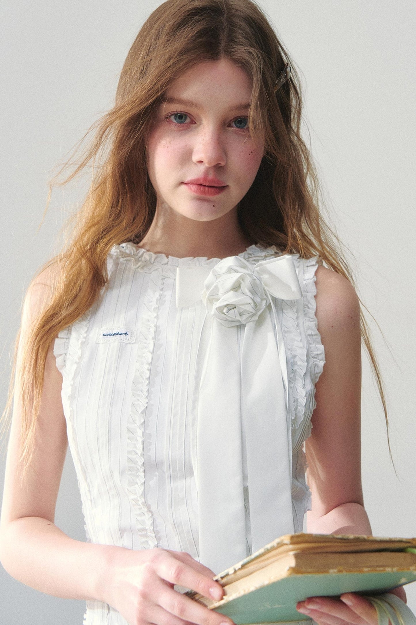 Striped Lace Summer Dress