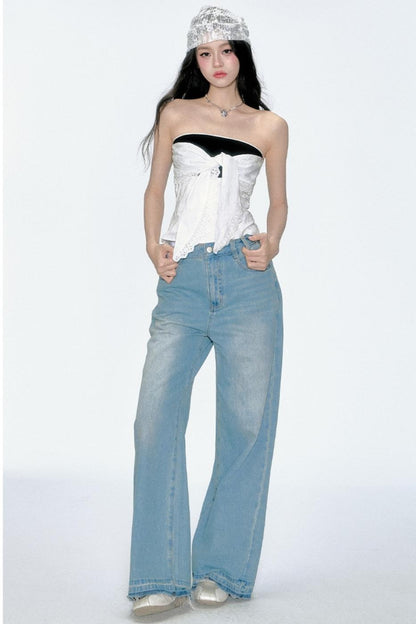 Embroidered Crop Top