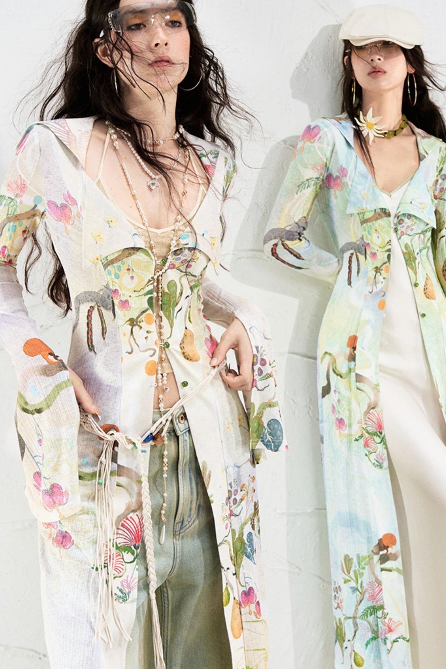 Fantasy Botanical Knit Shirt