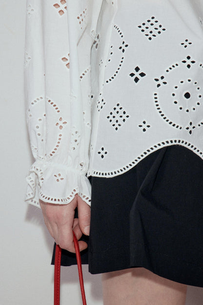 Autumn Elegance Long-Sleeve Shirt