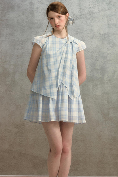 Bow Sleeves Summer Dress