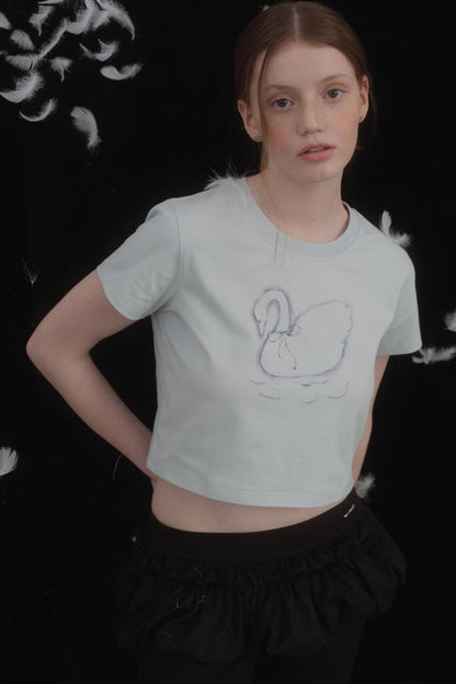 Hand-Painted Cotton Tee