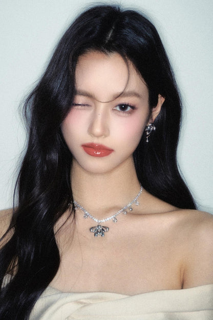 Butterfly Ribbon Necklace