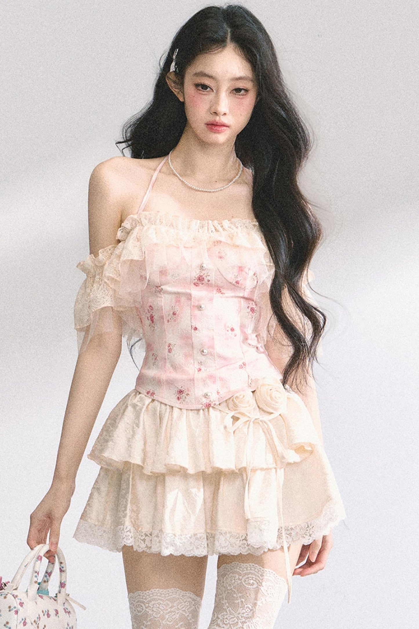 Lacy Summer Crop Top