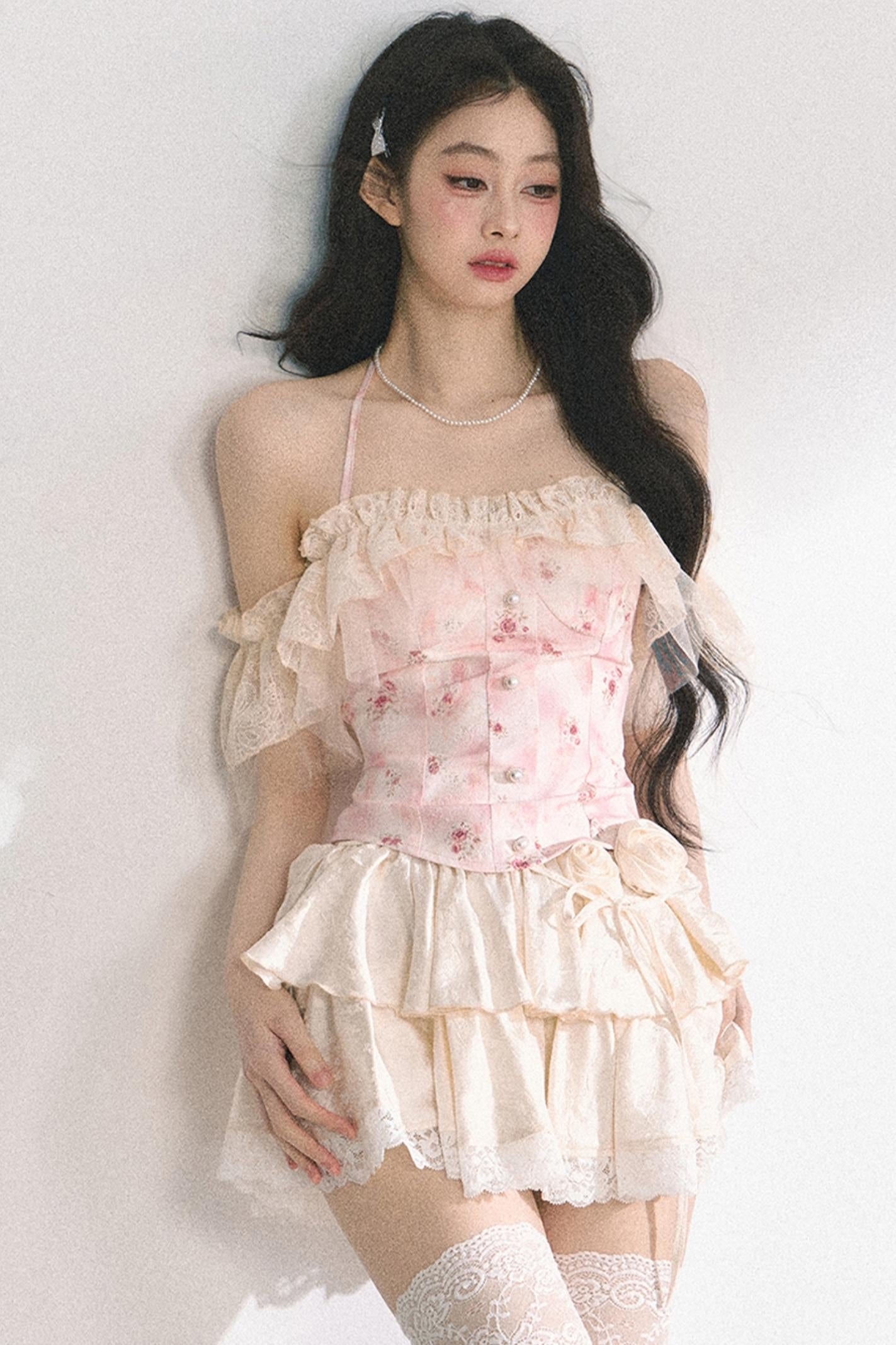 Lacy Summer Crop Top