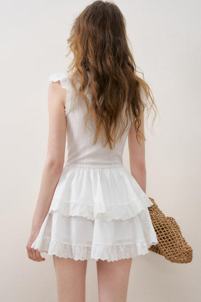 Velvet Lace Sleeve Dress