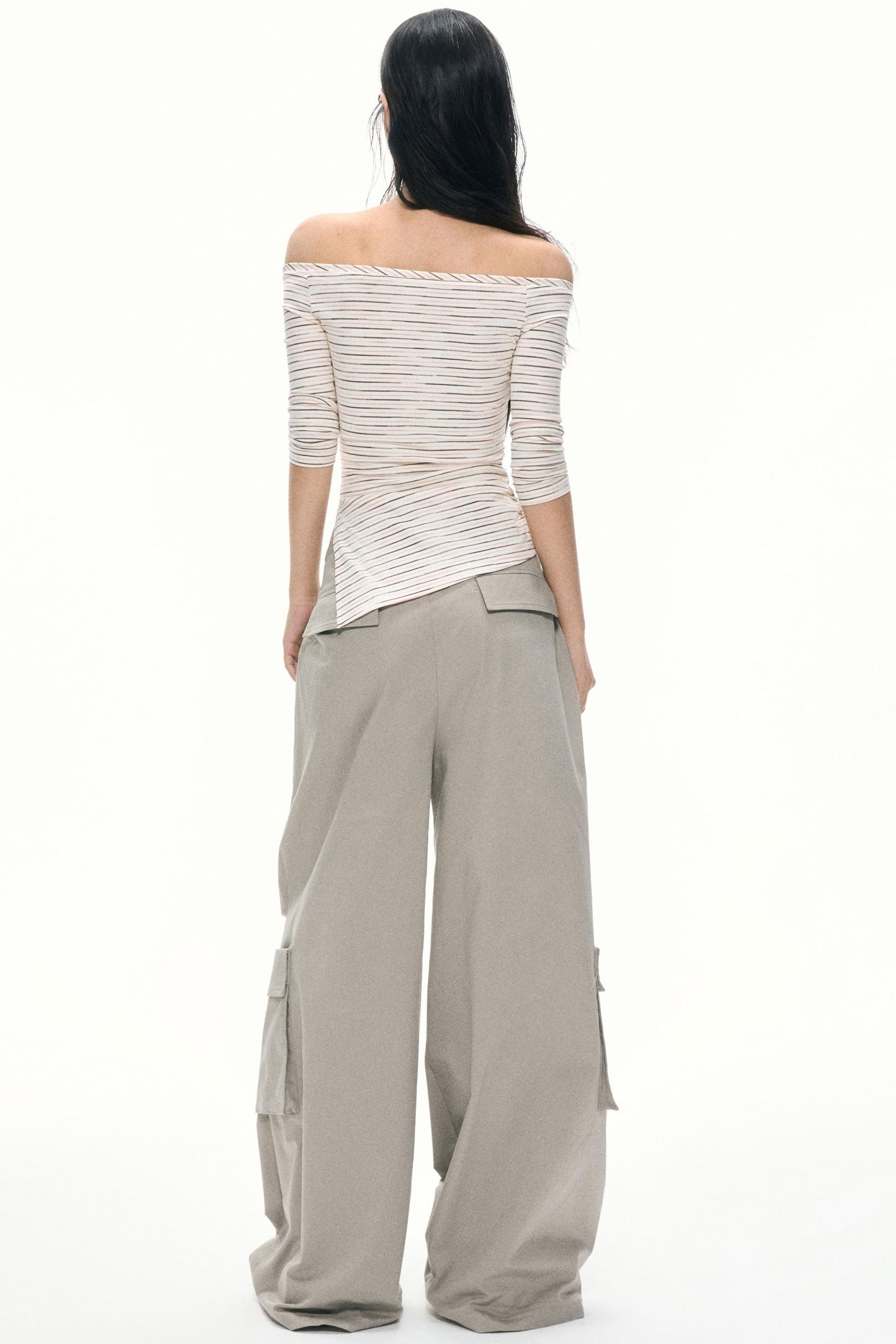 Irregular Stripe Top