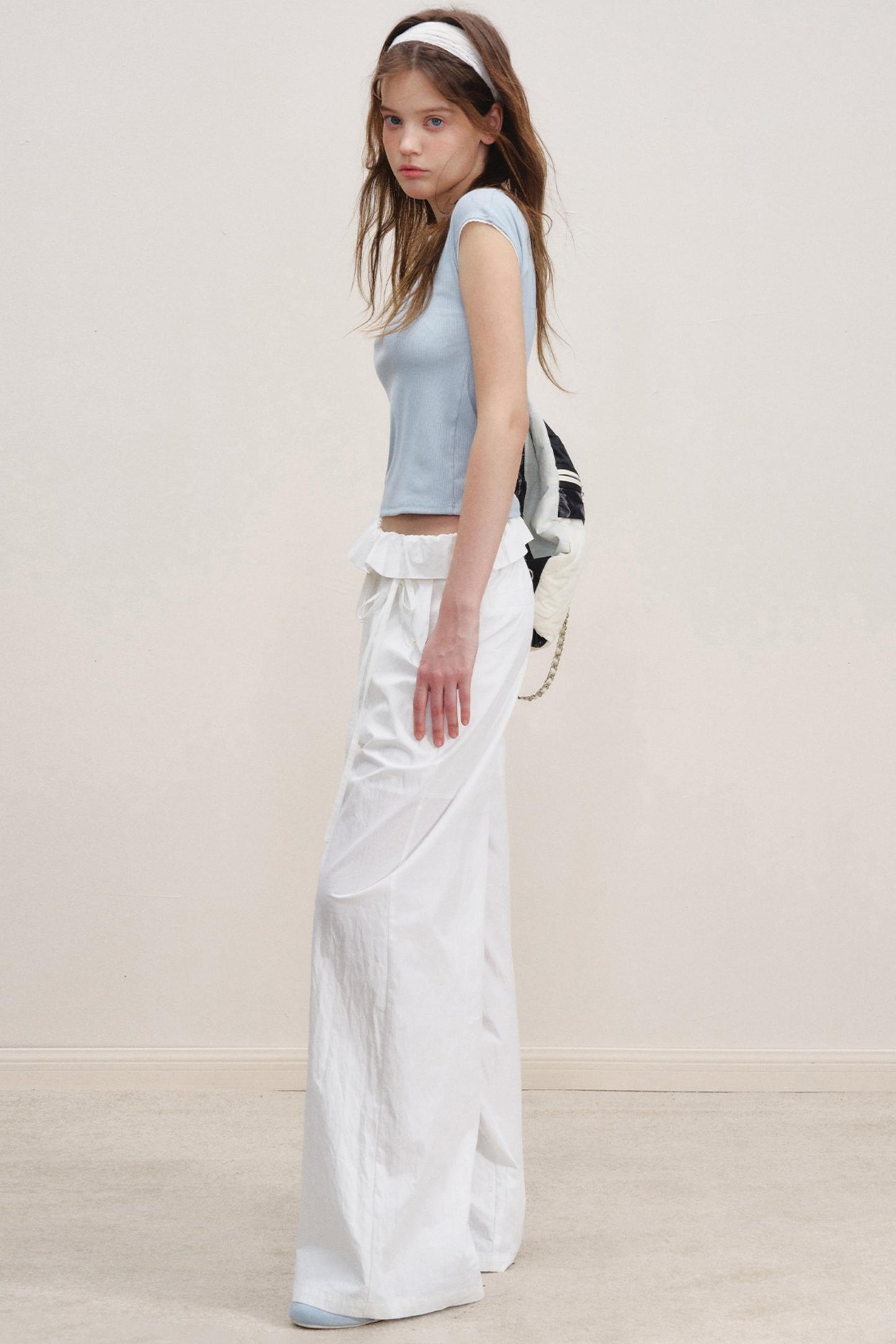 Bow Tie Casual Pants