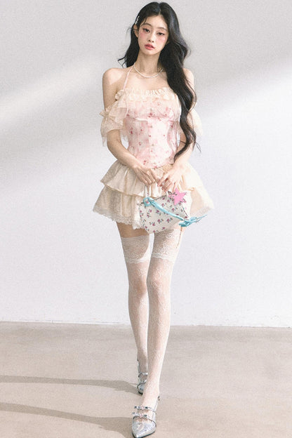 Lacy Summer Crop Top