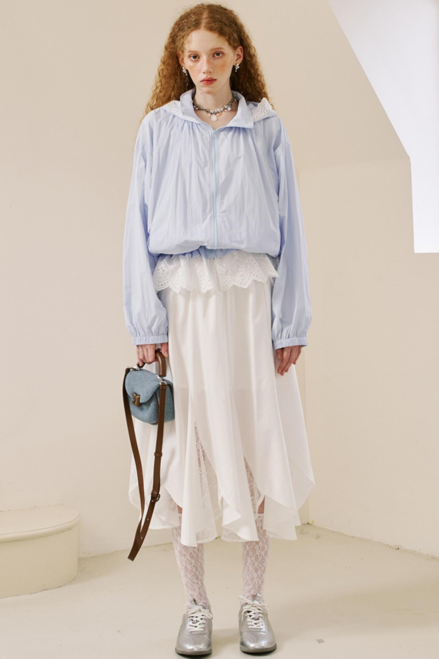 Summer Lace Fishtail Skirt