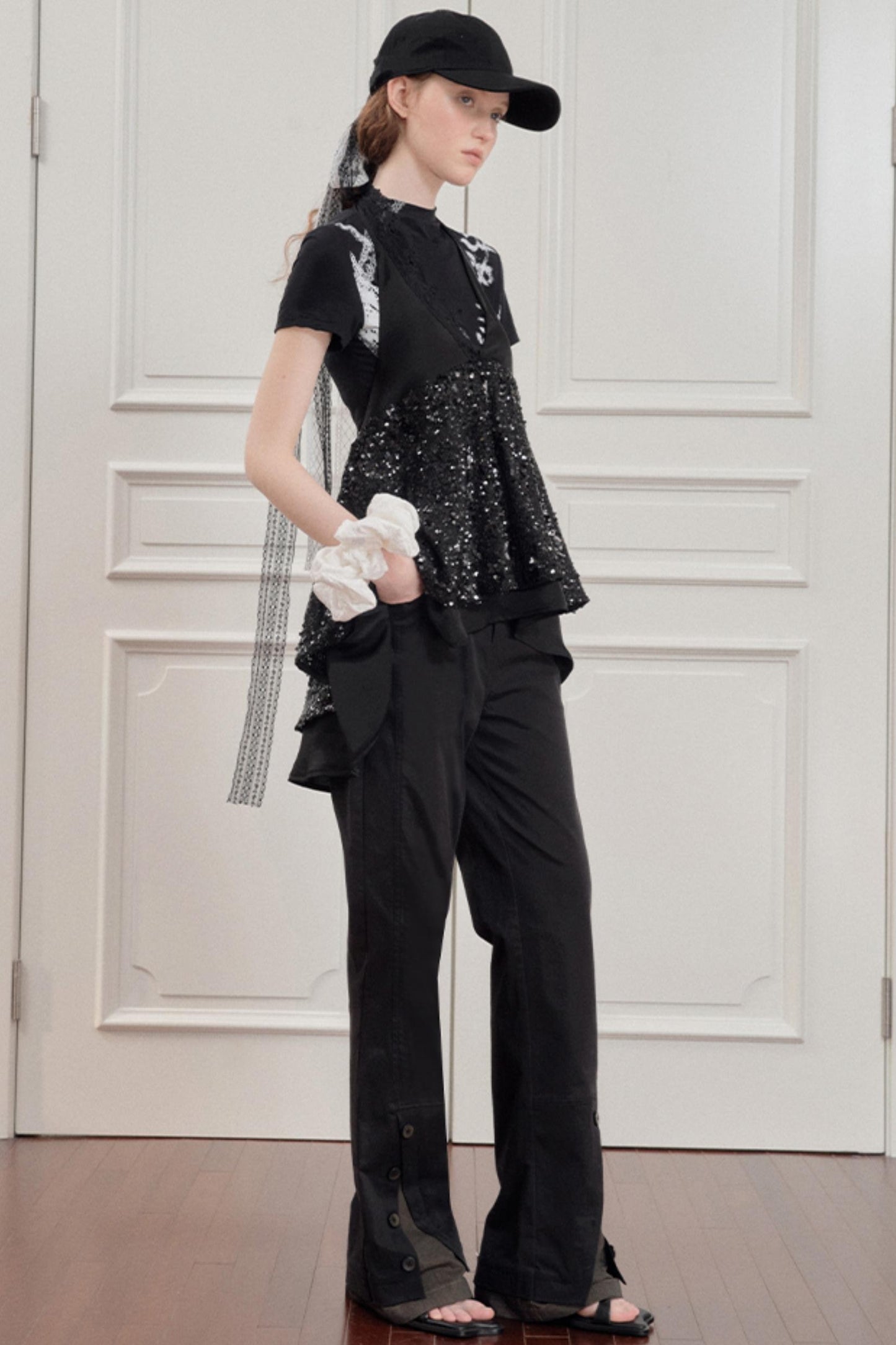 Nightshade Black Work Trousers