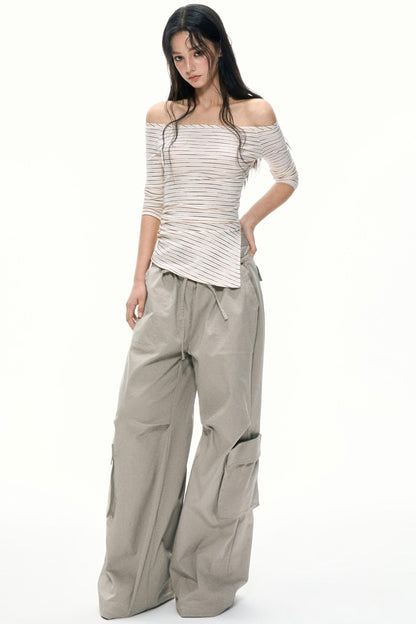 Irregular Stripe Top