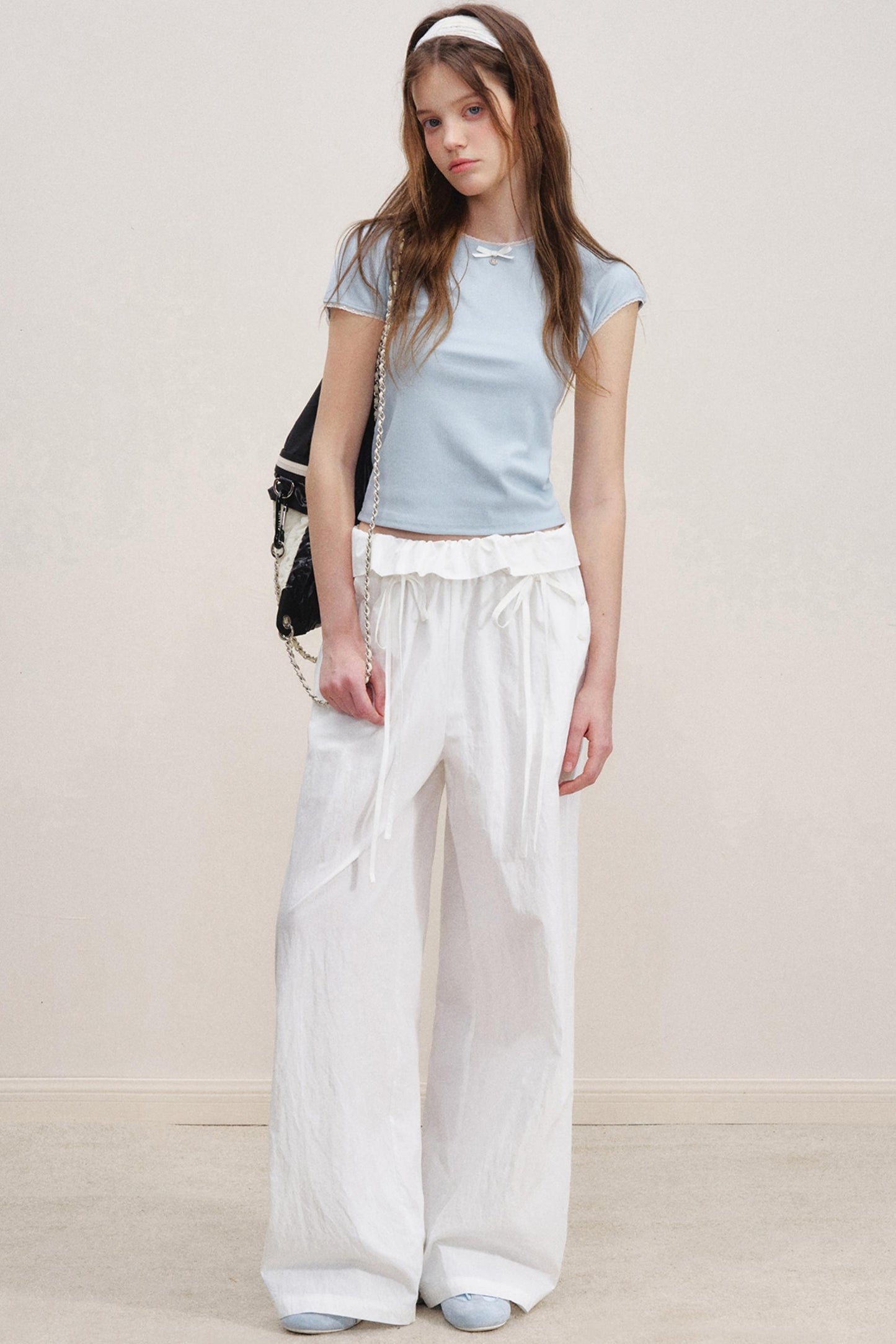Bow Tie Casual Pants