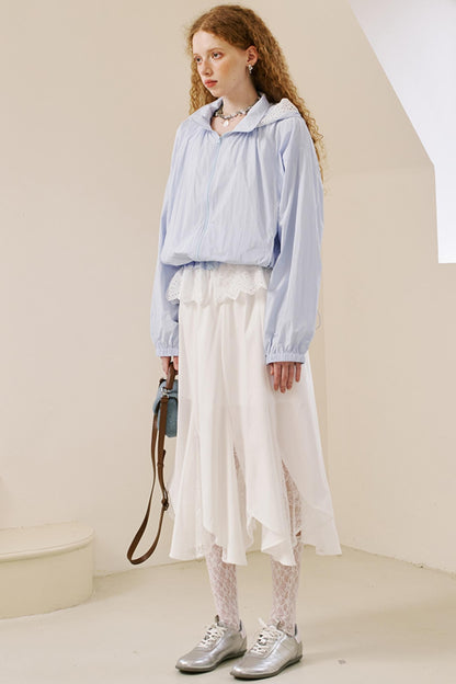 Summer Lace Fishtail Skirt