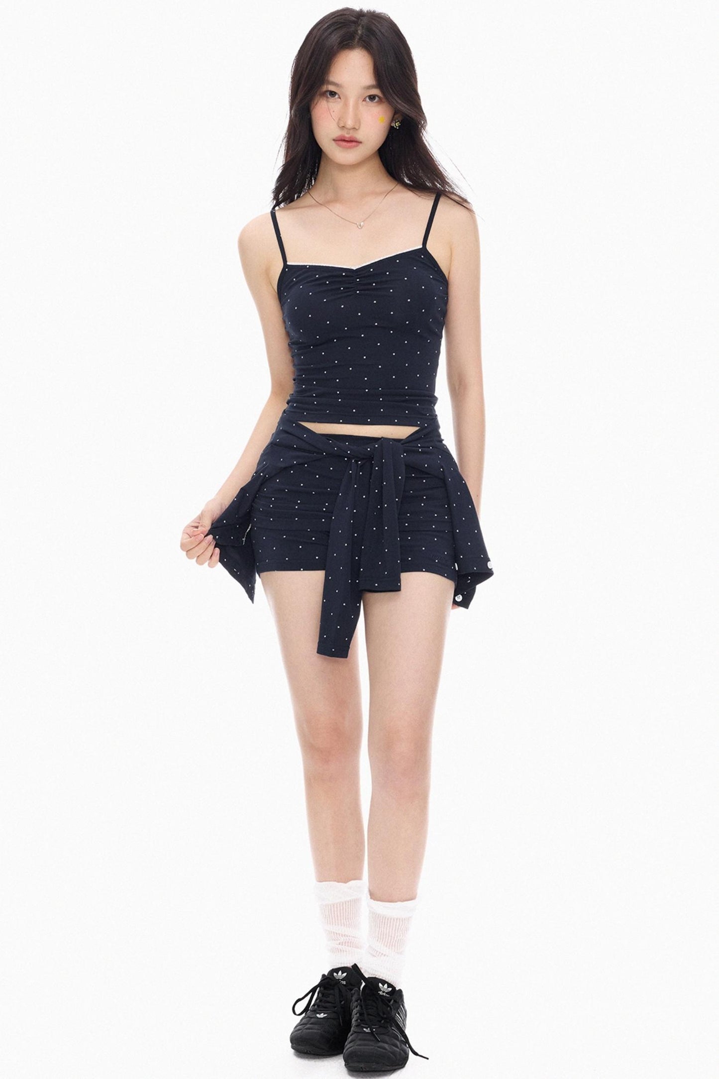 Lace Camisole & Shorts Set-Up