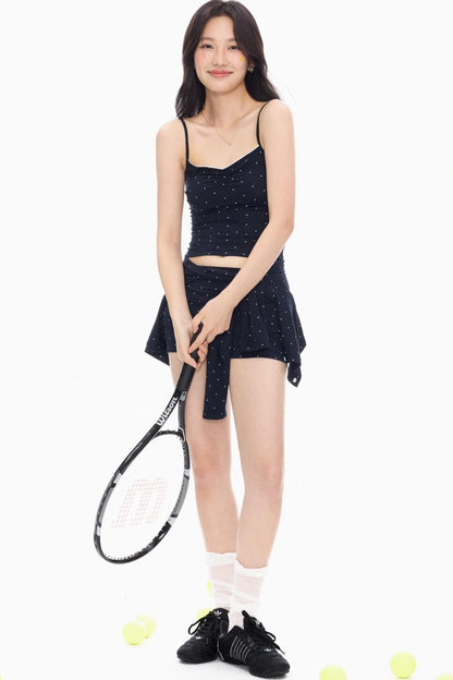 Lace Camisole & Shorts Set-Up