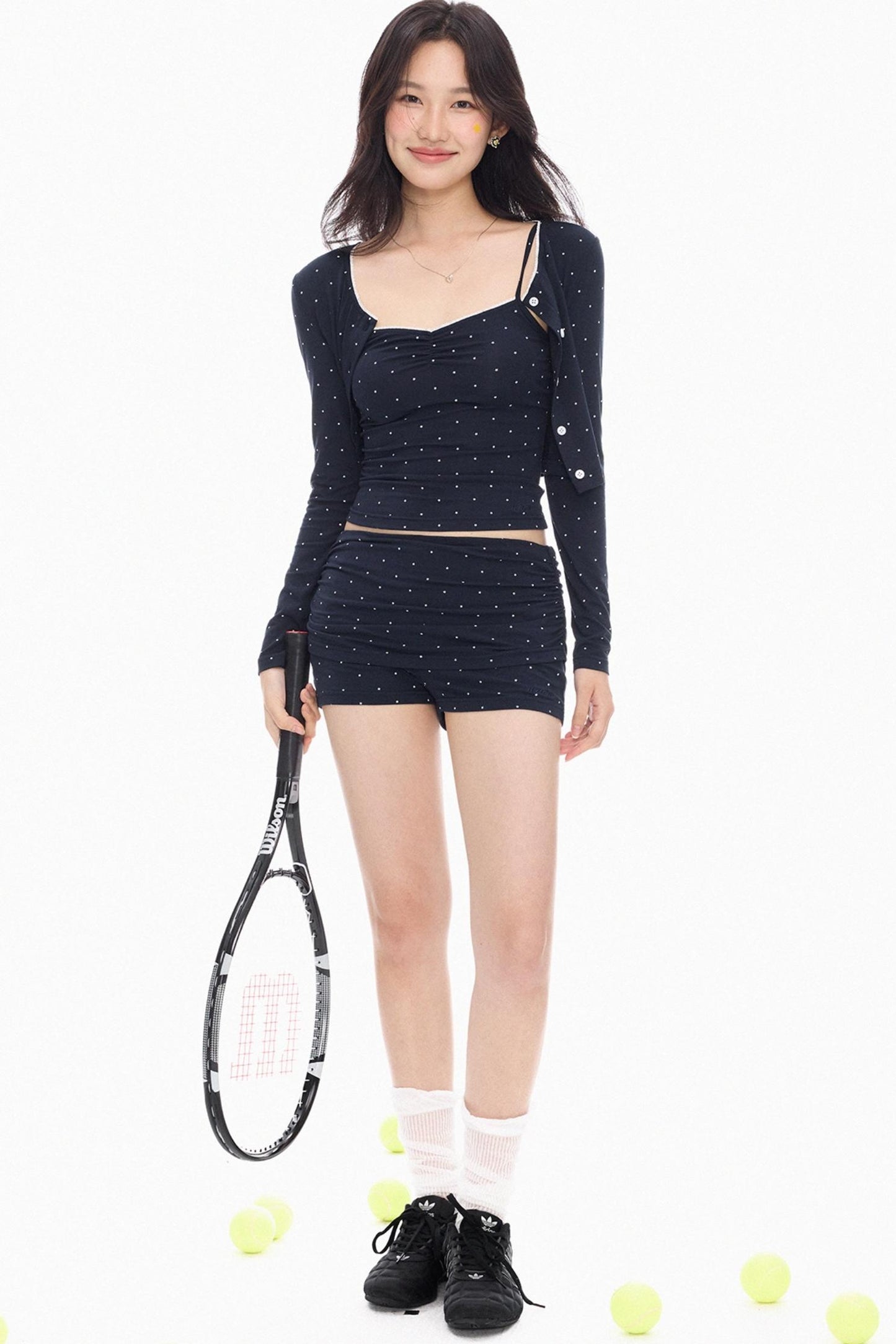 Lace Camisole & Shorts Set-Up