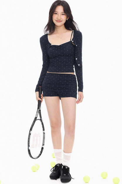 Lace Camisole & Shorts Set-Up