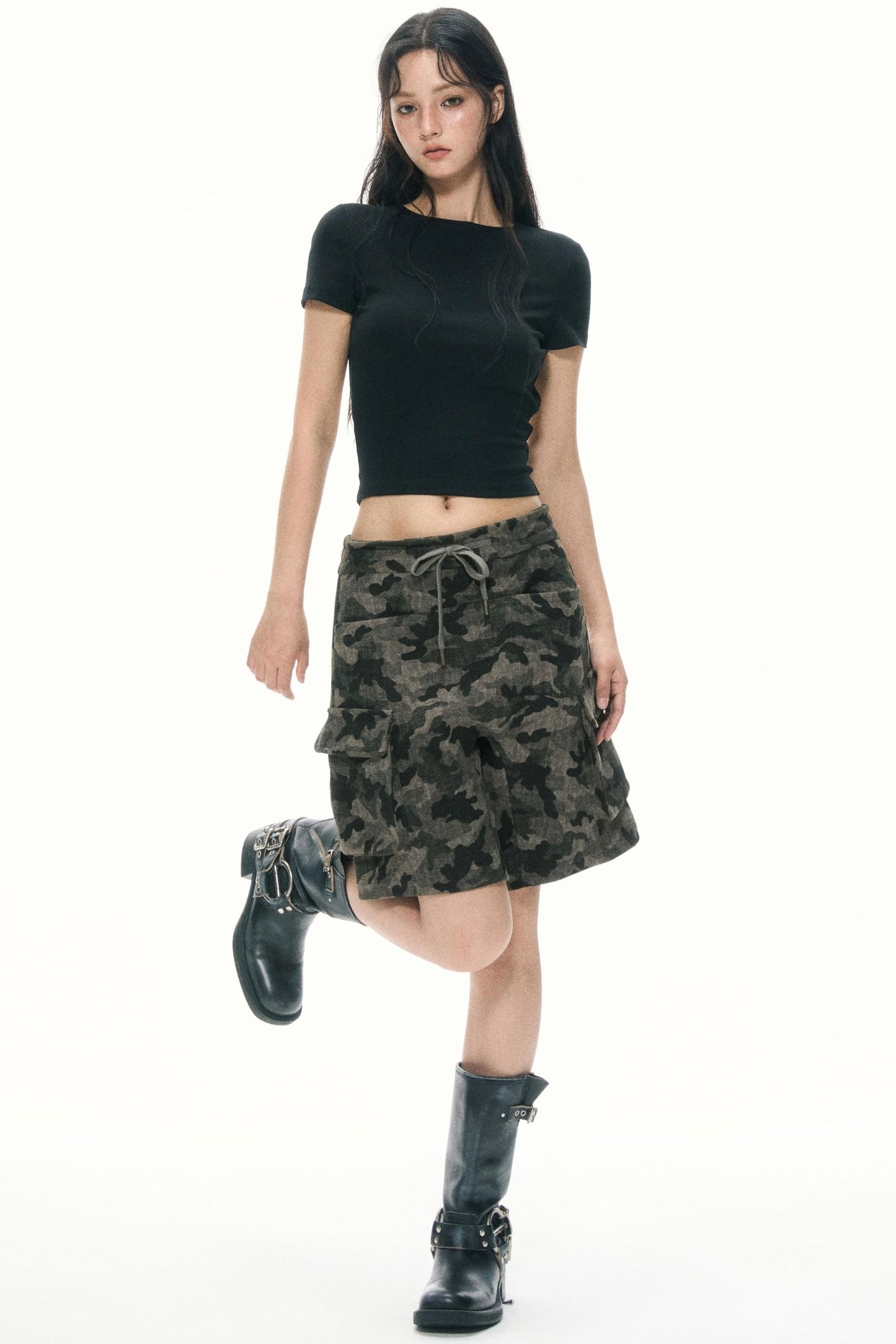 Summer Wide-Leg Shorts