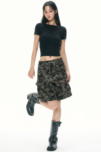 Summer Wide-Leg Shorts