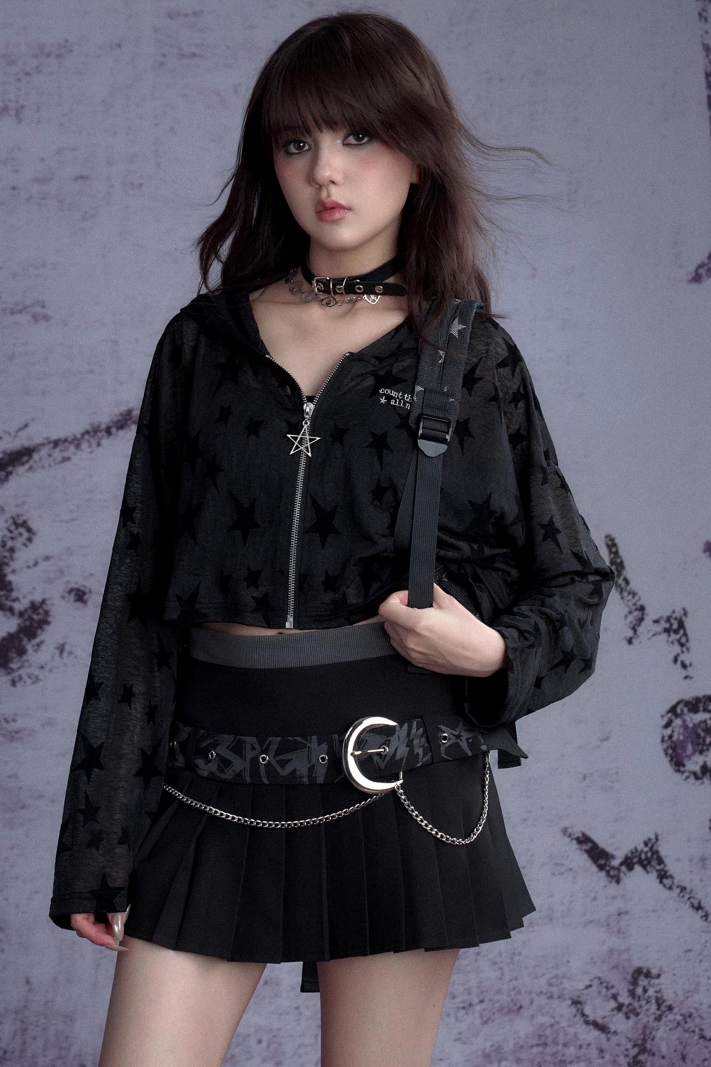 High Rise Curve Skirt