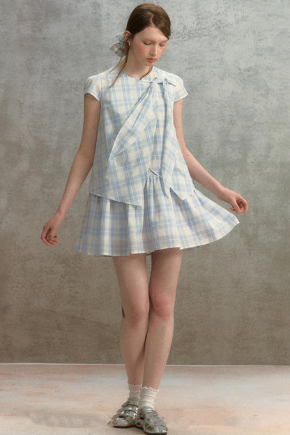 Bow Sleeves Summer Dress