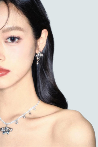 Butterfly Ribbon Necklace