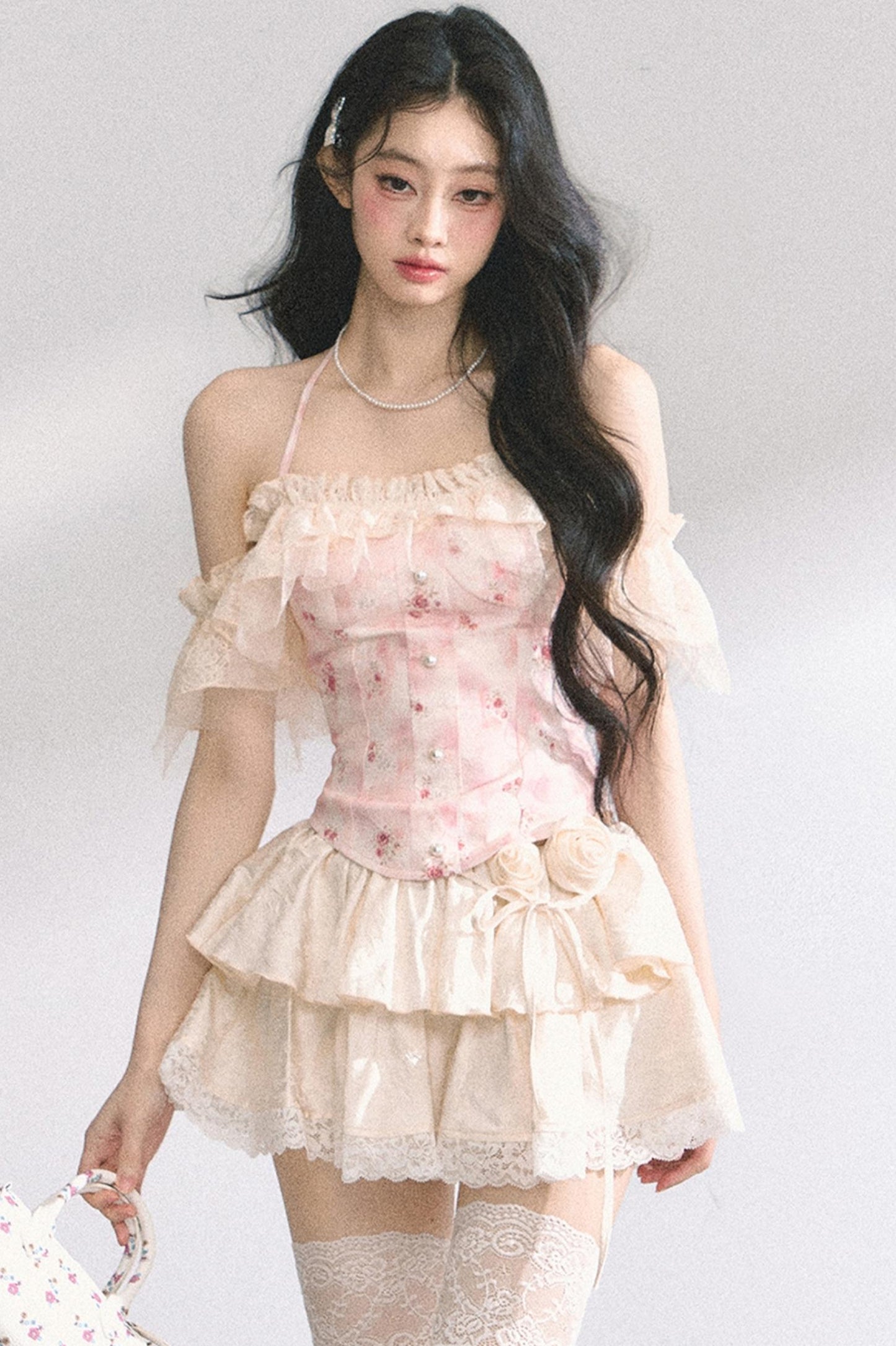 Lacy Summer Crop Top